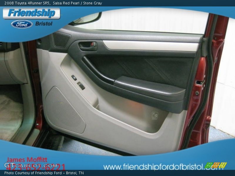 Salsa Red Pearl / Stone Gray 2008 Toyota 4Runner SR5