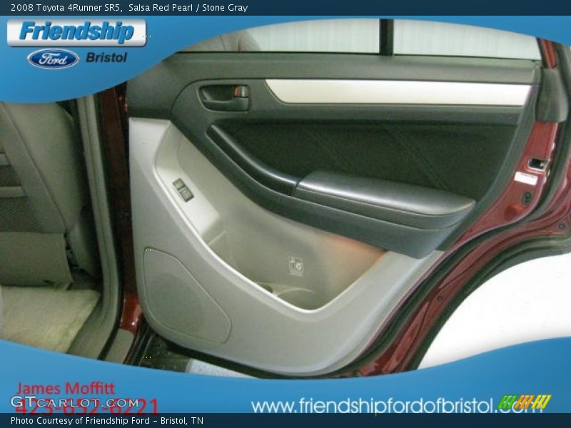 Salsa Red Pearl / Stone Gray 2008 Toyota 4Runner SR5