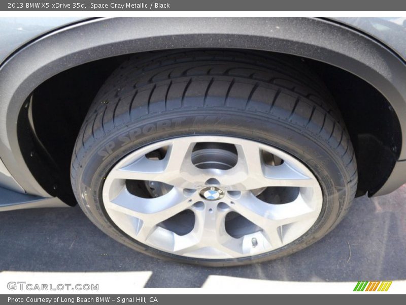 Space Gray Metallic / Black 2013 BMW X5 xDrive 35d