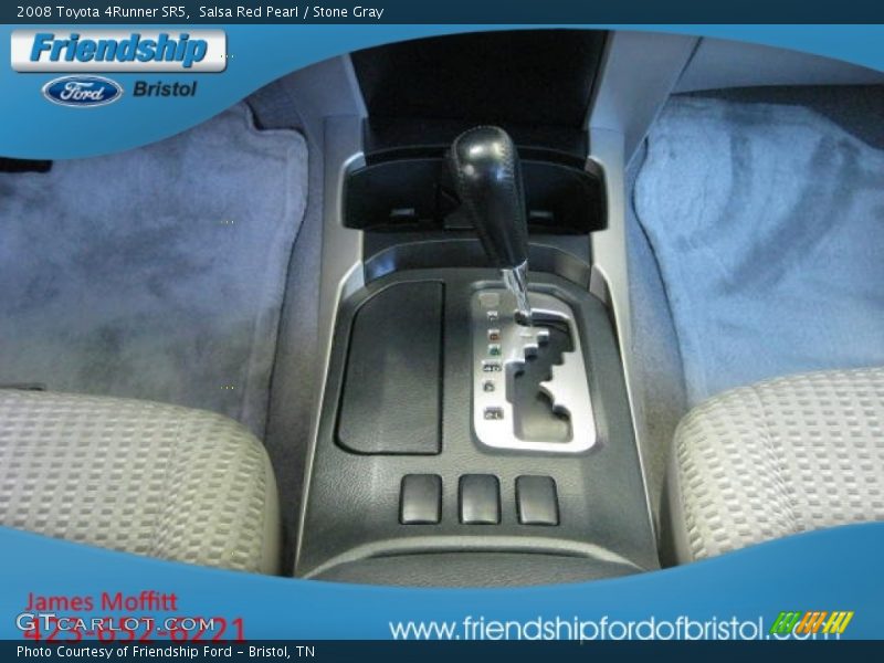 Salsa Red Pearl / Stone Gray 2008 Toyota 4Runner SR5
