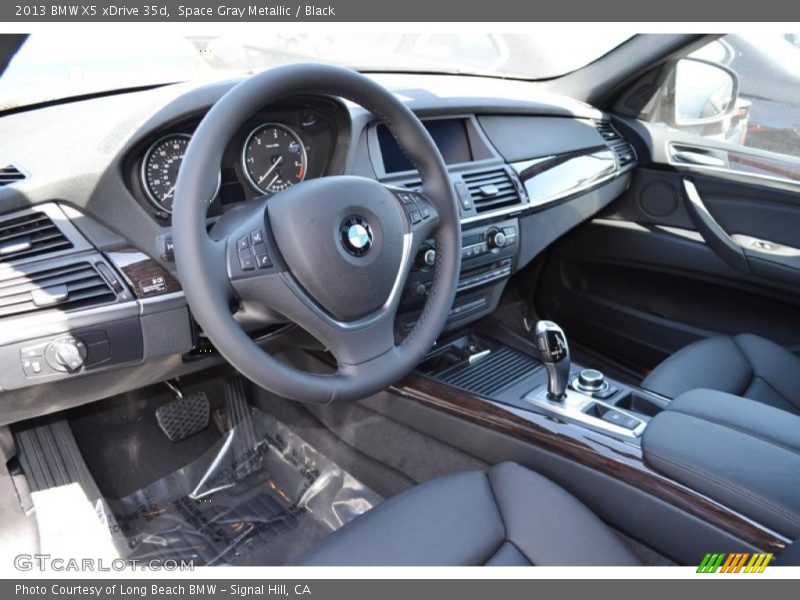 Space Gray Metallic / Black 2013 BMW X5 xDrive 35d