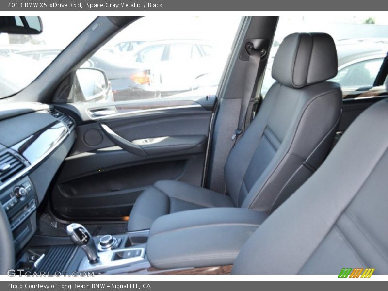 Space Gray Metallic / Black 2013 BMW X5 xDrive 35d