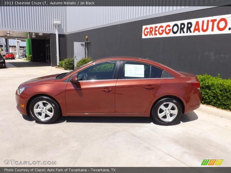 Autumn Metallic / Jet Black 2013 Chevrolet Cruze LT