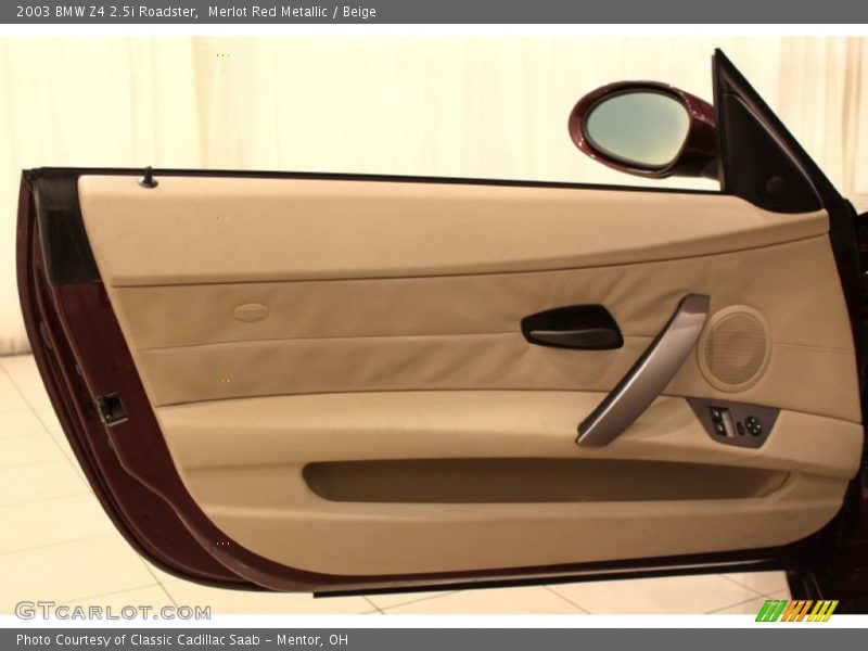 Door Panel of 2003 Z4 2.5i Roadster