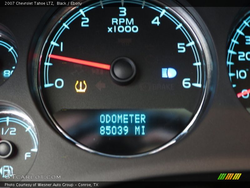 Black / Ebony 2007 Chevrolet Tahoe LTZ