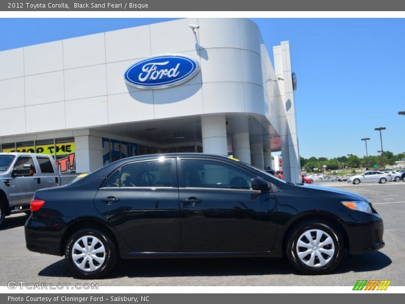 Black Sand Pearl / Bisque 2012 Toyota Corolla