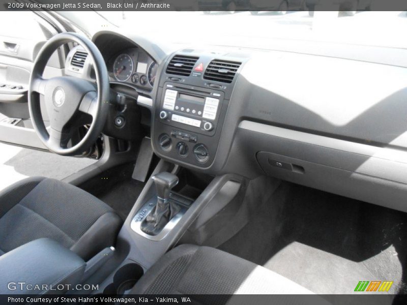 Black Uni / Anthracite 2009 Volkswagen Jetta S Sedan