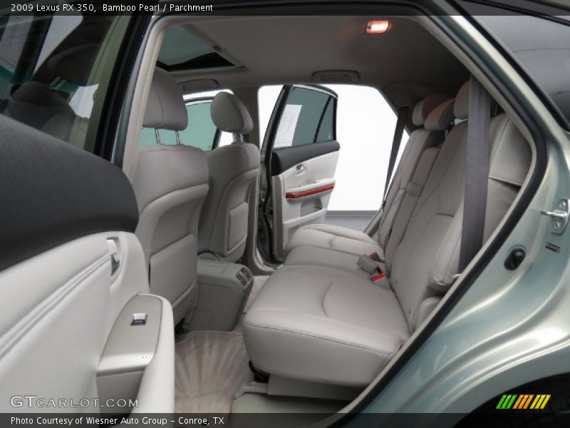 Rear Seat of 2009 RX 350