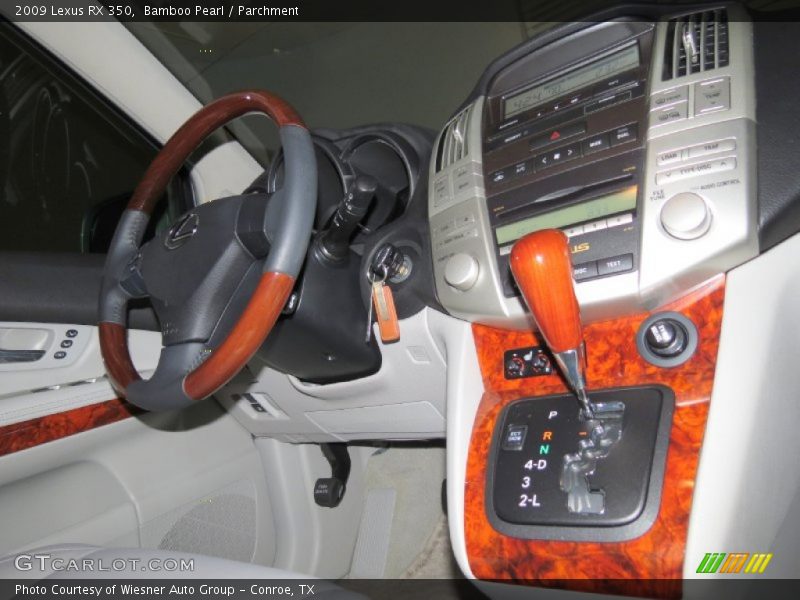 Bamboo Pearl / Parchment 2009 Lexus RX 350