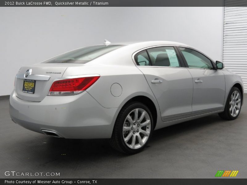 Quicksilver Metallic / Titanium 2012 Buick LaCrosse FWD