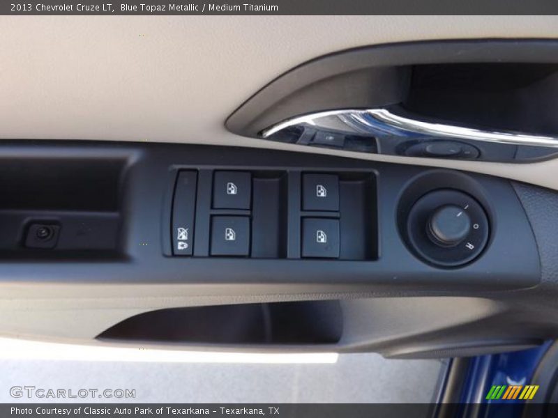 Blue Topaz Metallic / Medium Titanium 2013 Chevrolet Cruze LT