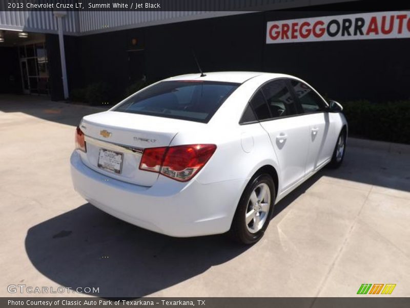 Summit White / Jet Black 2013 Chevrolet Cruze LT