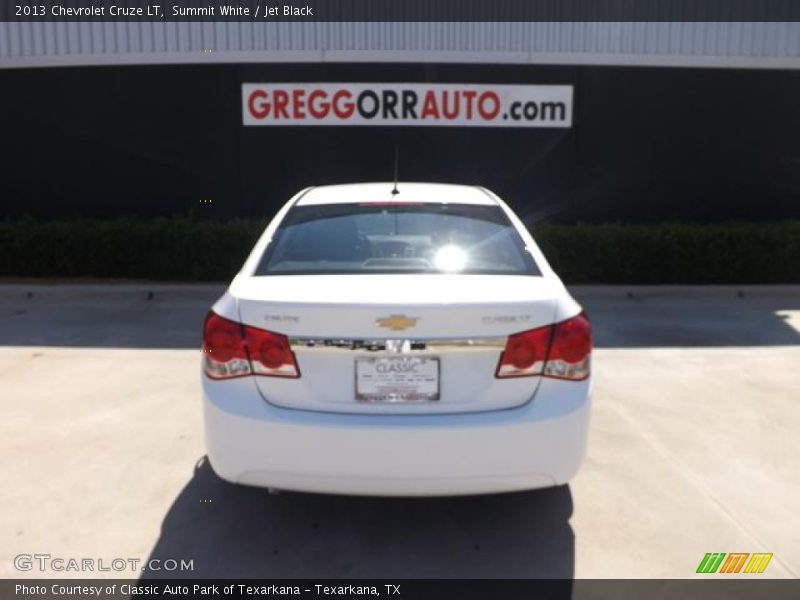 Summit White / Jet Black 2013 Chevrolet Cruze LT