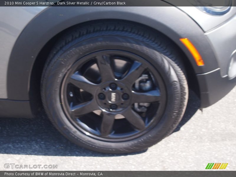 Dark Silver Metallic / Grey/Carbon Black 2010 Mini Cooper S Hardtop