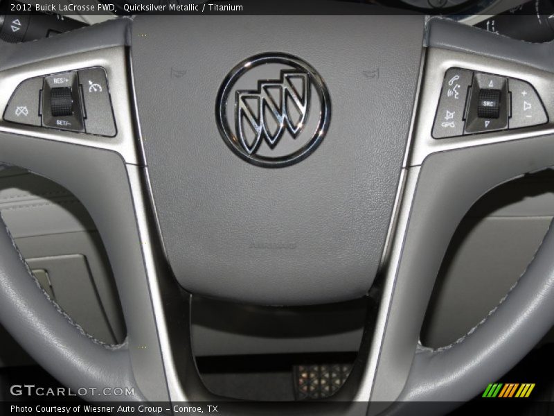 Quicksilver Metallic / Titanium 2012 Buick LaCrosse FWD