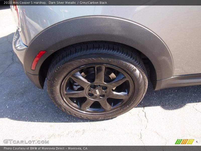 Dark Silver Metallic / Grey/Carbon Black 2010 Mini Cooper S Hardtop
