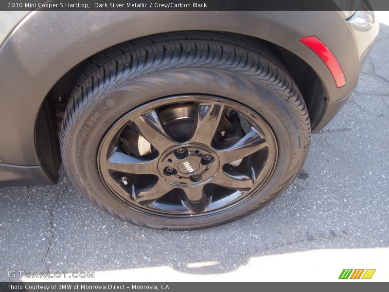 Dark Silver Metallic / Grey/Carbon Black 2010 Mini Cooper S Hardtop