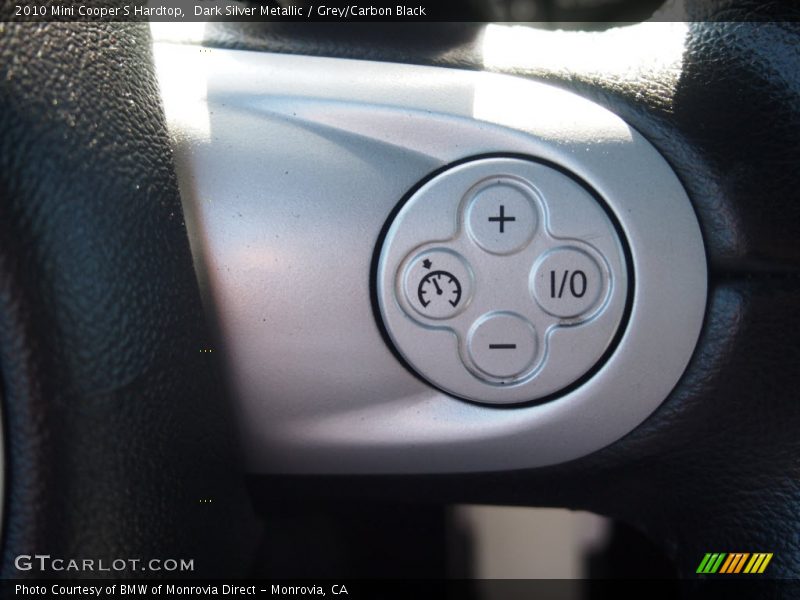 Dark Silver Metallic / Grey/Carbon Black 2010 Mini Cooper S Hardtop