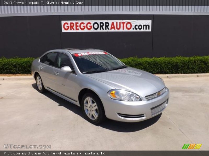 Silver Ice Metallic / Gray 2013 Chevrolet Impala LT