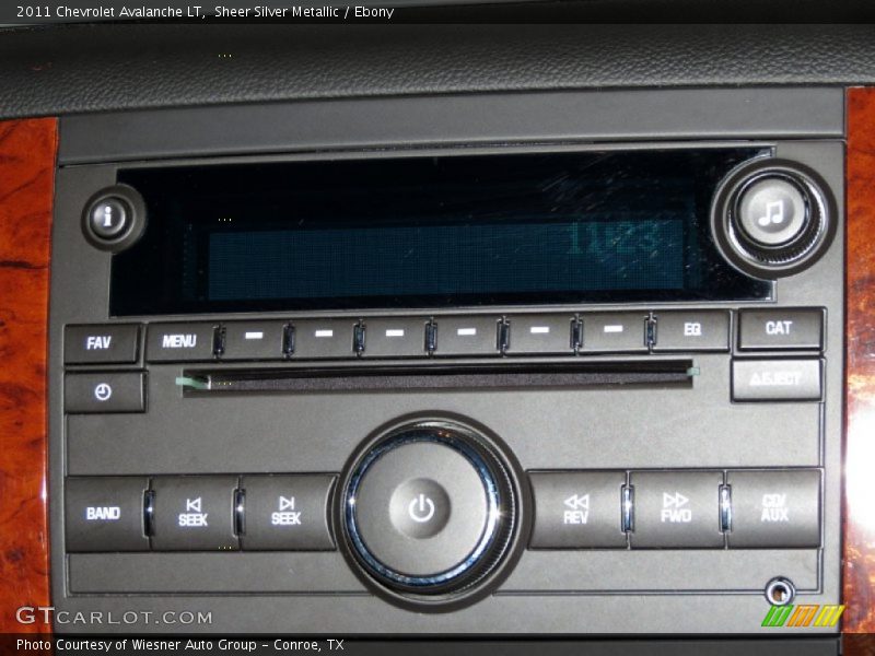 Audio System of 2011 Avalanche LT