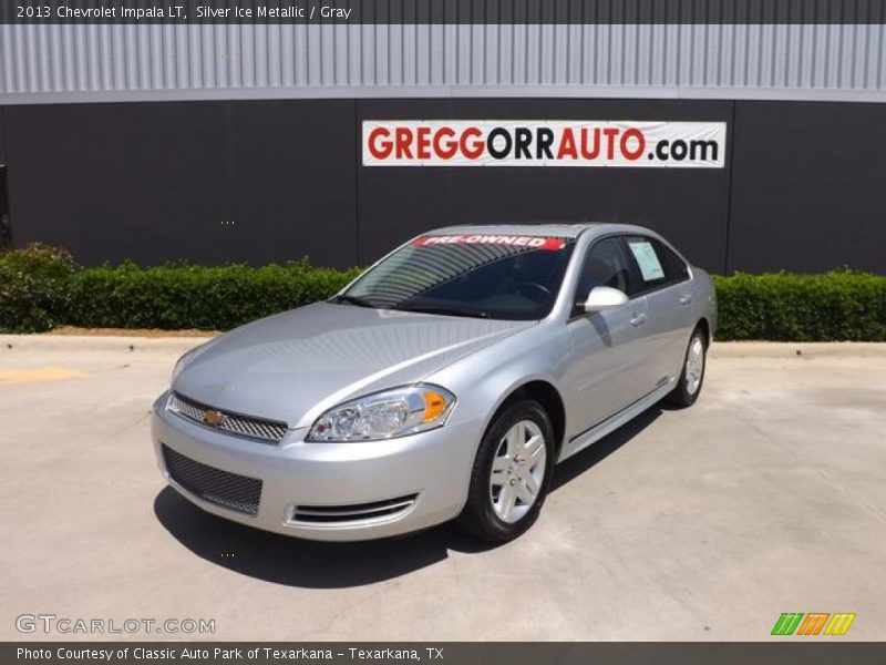 Silver Ice Metallic / Gray 2013 Chevrolet Impala LT