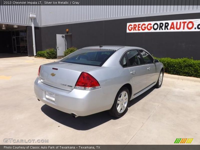 Silver Ice Metallic / Gray 2013 Chevrolet Impala LT