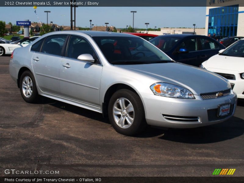 Silver Ice Metallic / Ebony 2012 Chevrolet Impala LS