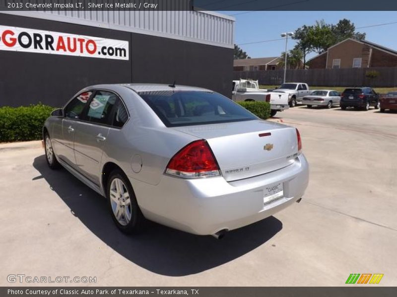 Silver Ice Metallic / Gray 2013 Chevrolet Impala LT