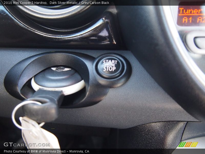 Dark Silver Metallic / Grey/Carbon Black 2010 Mini Cooper S Hardtop
