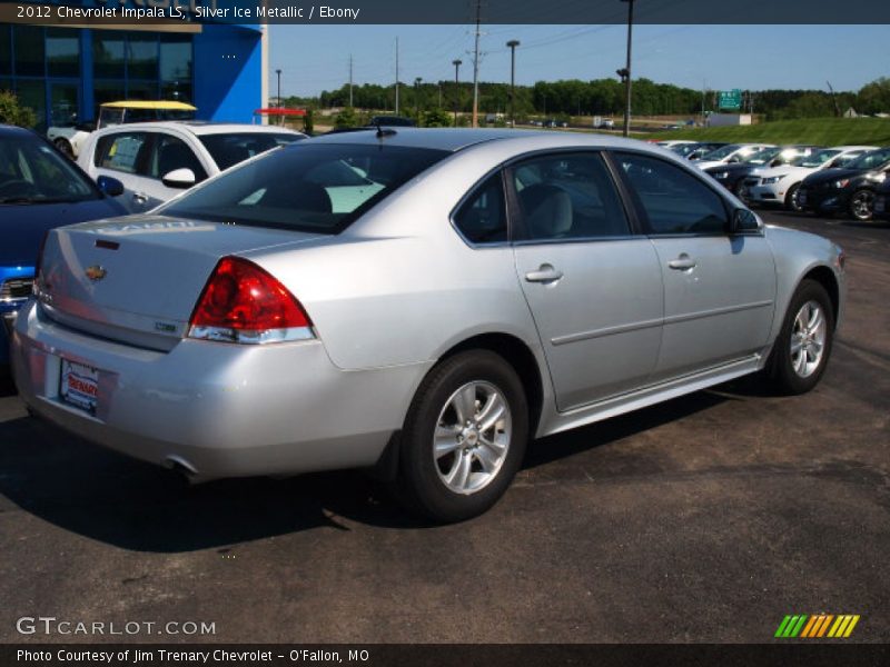 Silver Ice Metallic / Ebony 2012 Chevrolet Impala LS