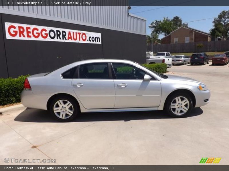 Silver Ice Metallic / Gray 2013 Chevrolet Impala LT