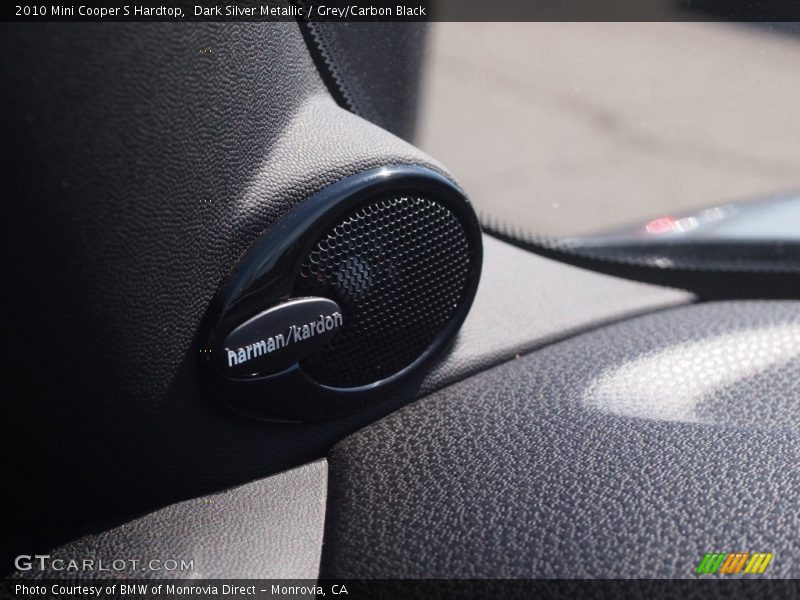 Dark Silver Metallic / Grey/Carbon Black 2010 Mini Cooper S Hardtop