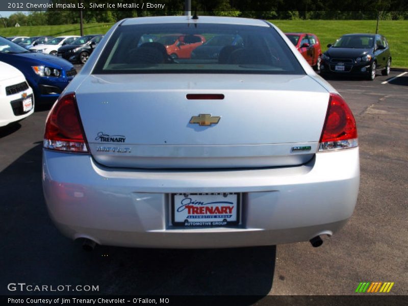 Silver Ice Metallic / Ebony 2012 Chevrolet Impala LS