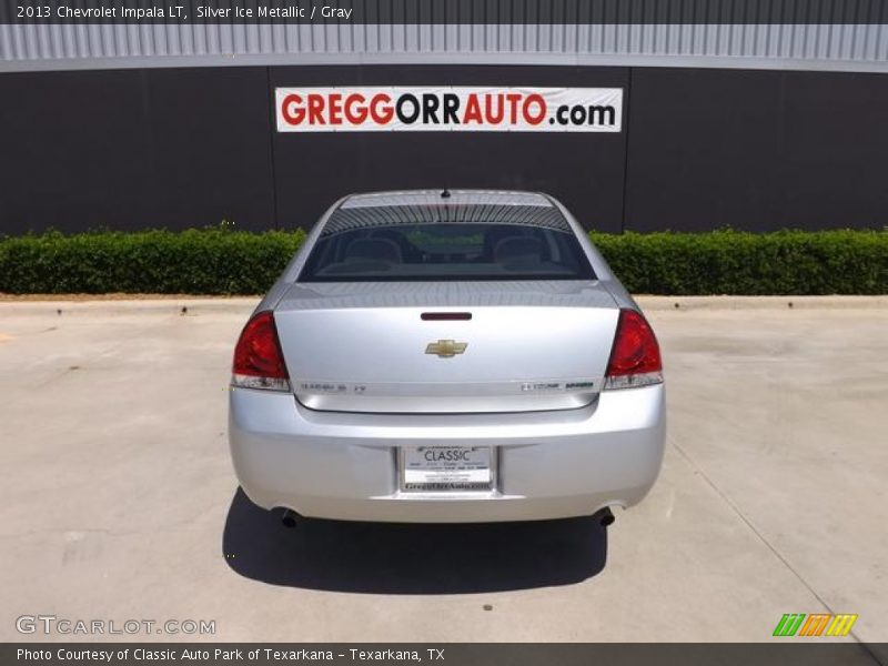 Silver Ice Metallic / Gray 2013 Chevrolet Impala LT