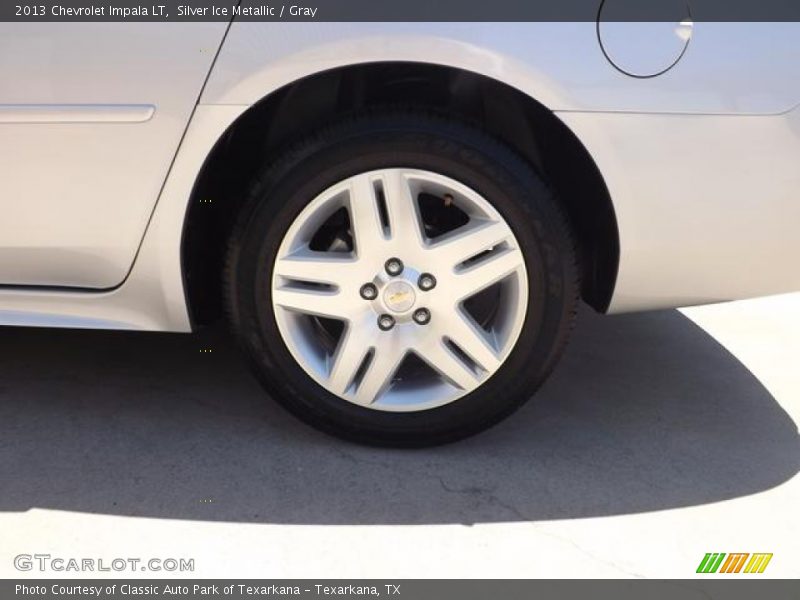 Silver Ice Metallic / Gray 2013 Chevrolet Impala LT