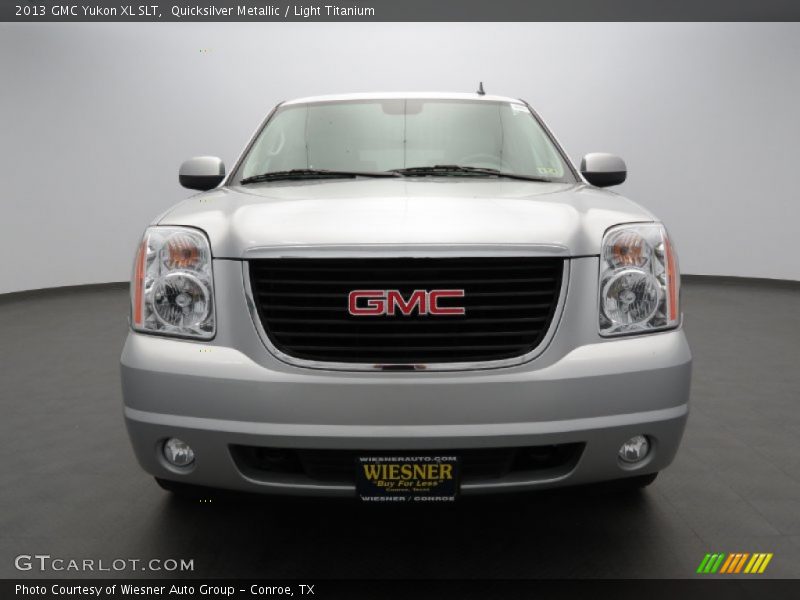 Quicksilver Metallic / Light Titanium 2013 GMC Yukon XL SLT