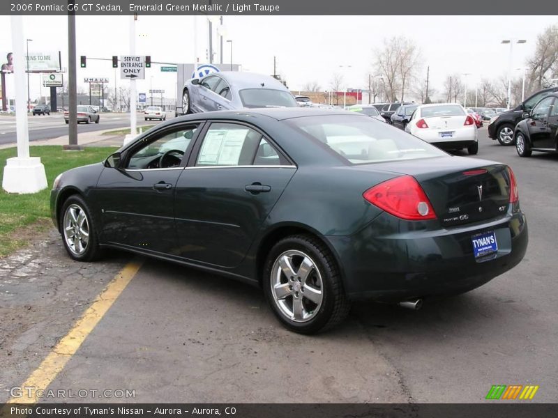 Emerald Green Metallic / Light Taupe 2006 Pontiac G6 GT Sedan