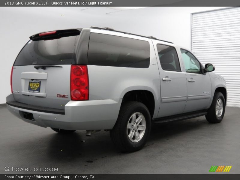 Quicksilver Metallic / Light Titanium 2013 GMC Yukon XL SLT