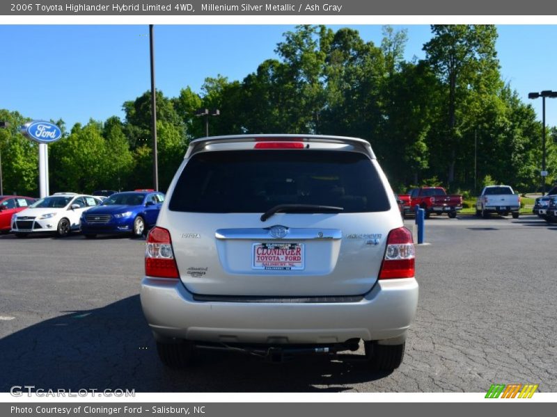 Millenium Silver Metallic / Ash Gray 2006 Toyota Highlander Hybrid Limited 4WD