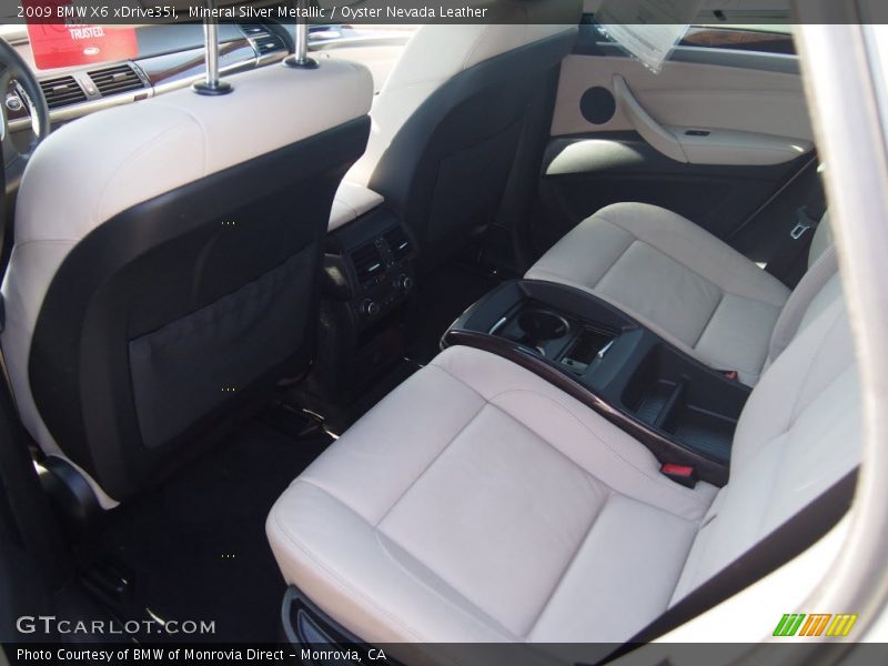 Mineral Silver Metallic / Oyster Nevada Leather 2009 BMW X6 xDrive35i