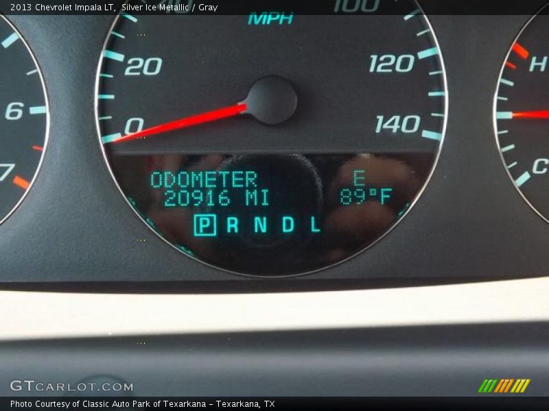 Silver Ice Metallic / Gray 2013 Chevrolet Impala LT