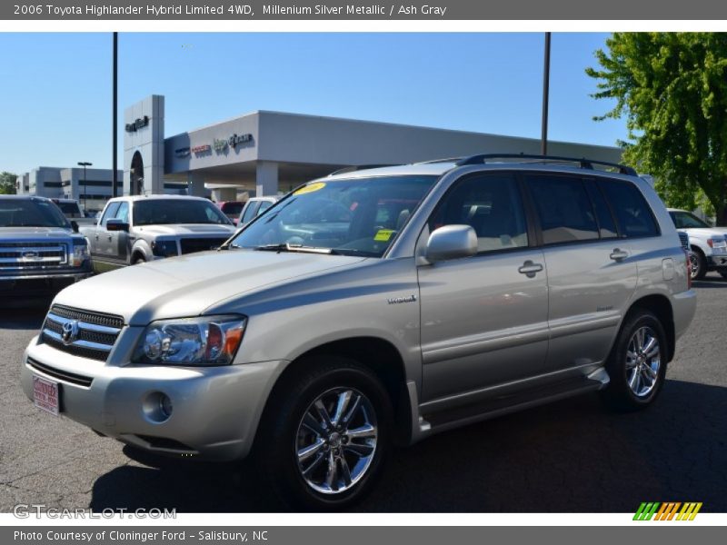 Millenium Silver Metallic / Ash Gray 2006 Toyota Highlander Hybrid Limited 4WD