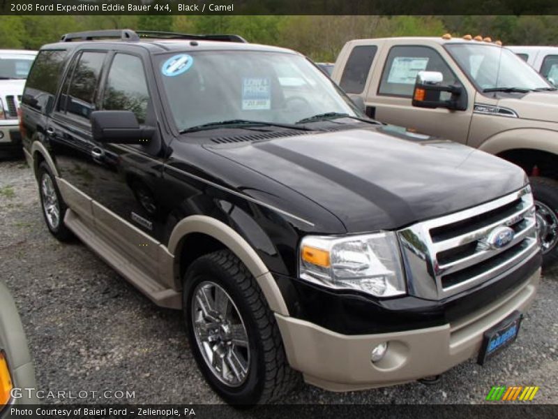 Black / Camel 2008 Ford Expedition Eddie Bauer 4x4