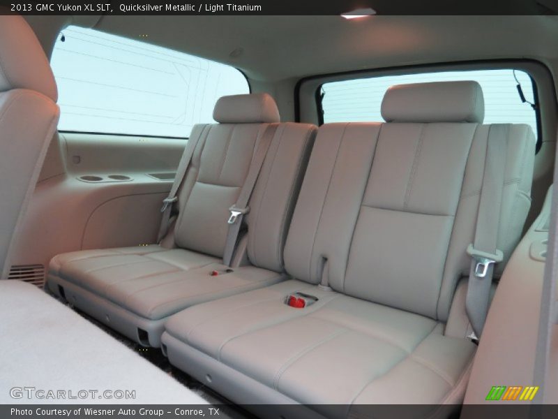 Rear Seat of 2013 Yukon XL SLT
