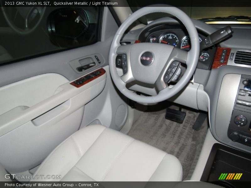 Quicksilver Metallic / Light Titanium 2013 GMC Yukon XL SLT