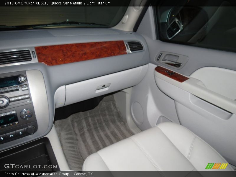 Quicksilver Metallic / Light Titanium 2013 GMC Yukon XL SLT