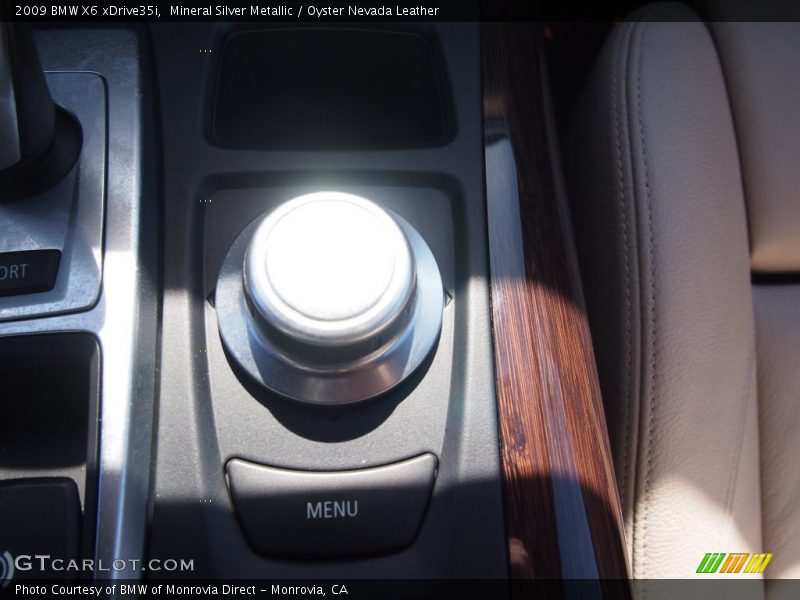 Mineral Silver Metallic / Oyster Nevada Leather 2009 BMW X6 xDrive35i