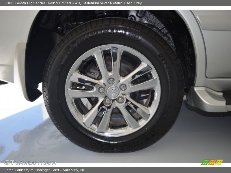 Millenium Silver Metallic / Ash Gray 2006 Toyota Highlander Hybrid Limited 4WD