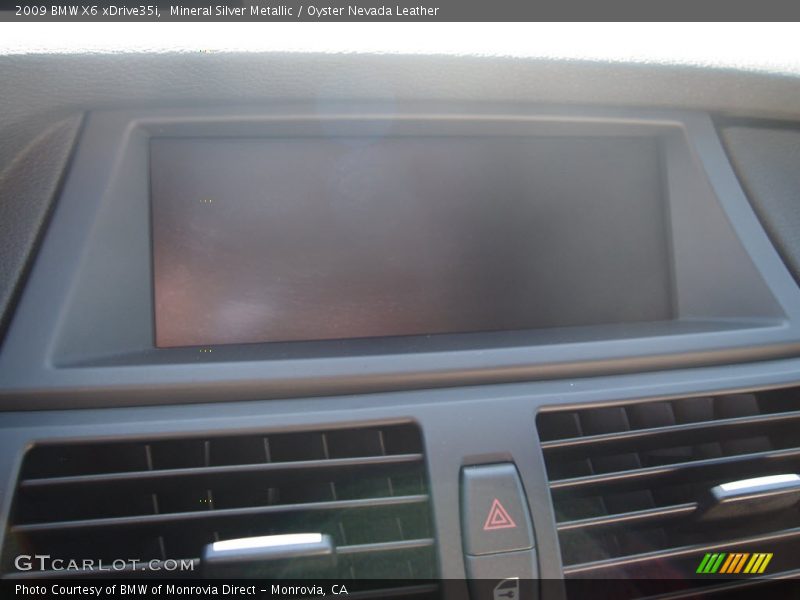 Mineral Silver Metallic / Oyster Nevada Leather 2009 BMW X6 xDrive35i