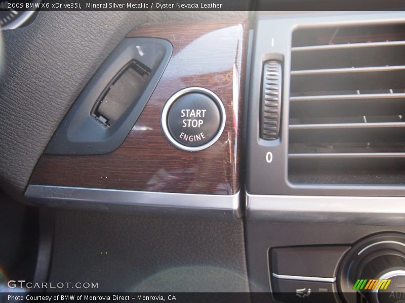 Mineral Silver Metallic / Oyster Nevada Leather 2009 BMW X6 xDrive35i